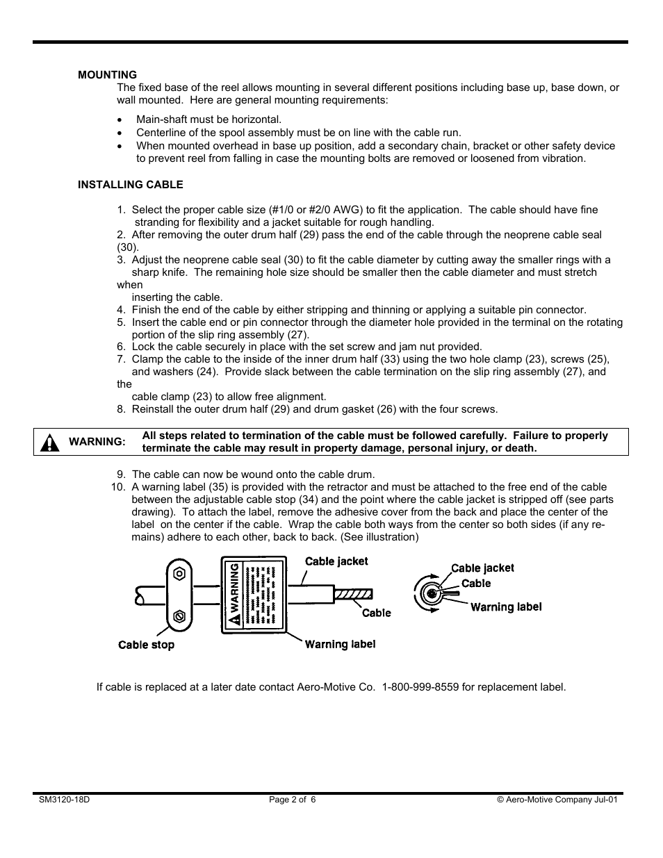 Woodhead GR900 Series User Manual | Page 2 / 6
