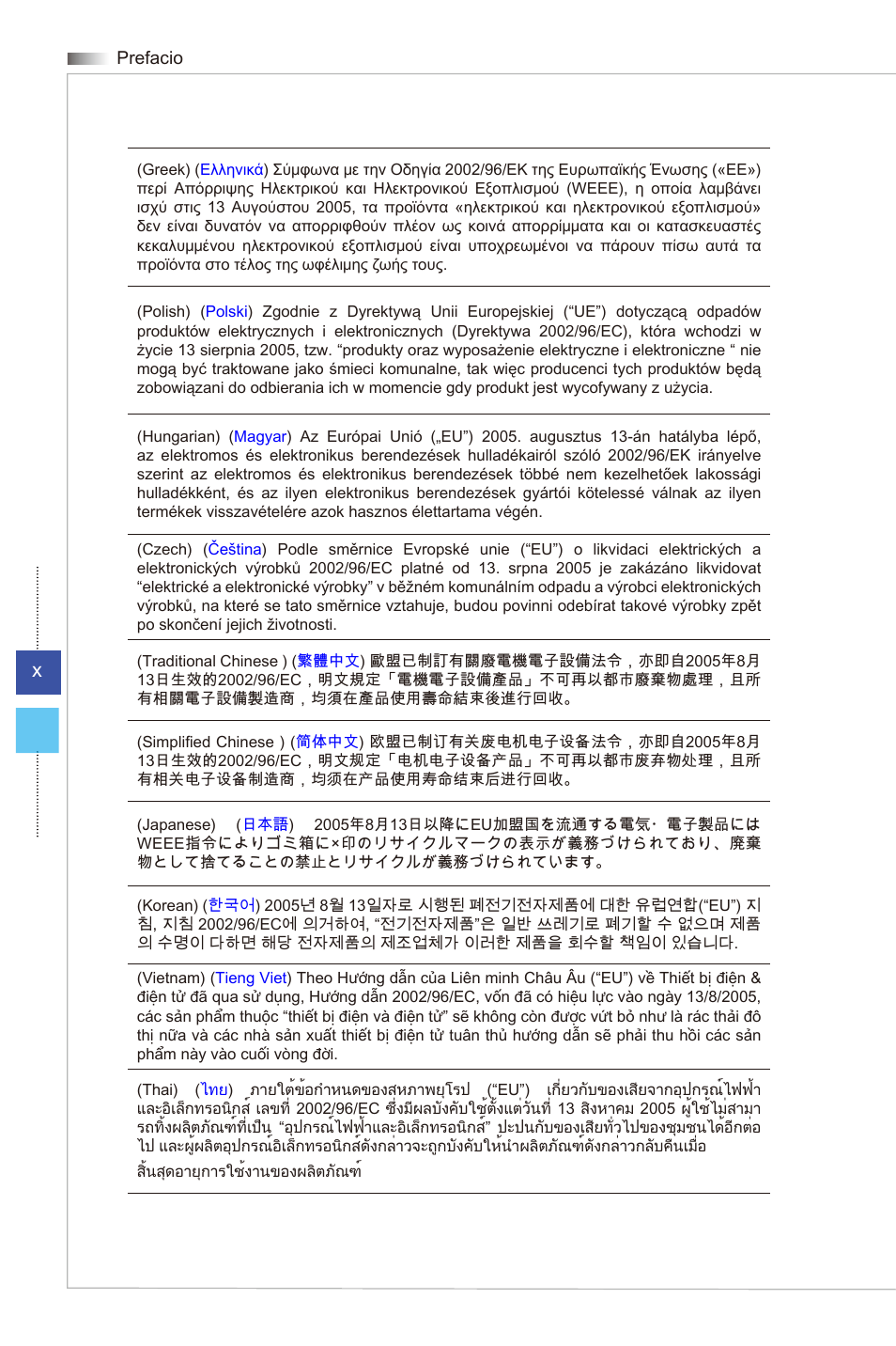 MSI WIND TOP AE2081 User Manual | Page 10 / 87