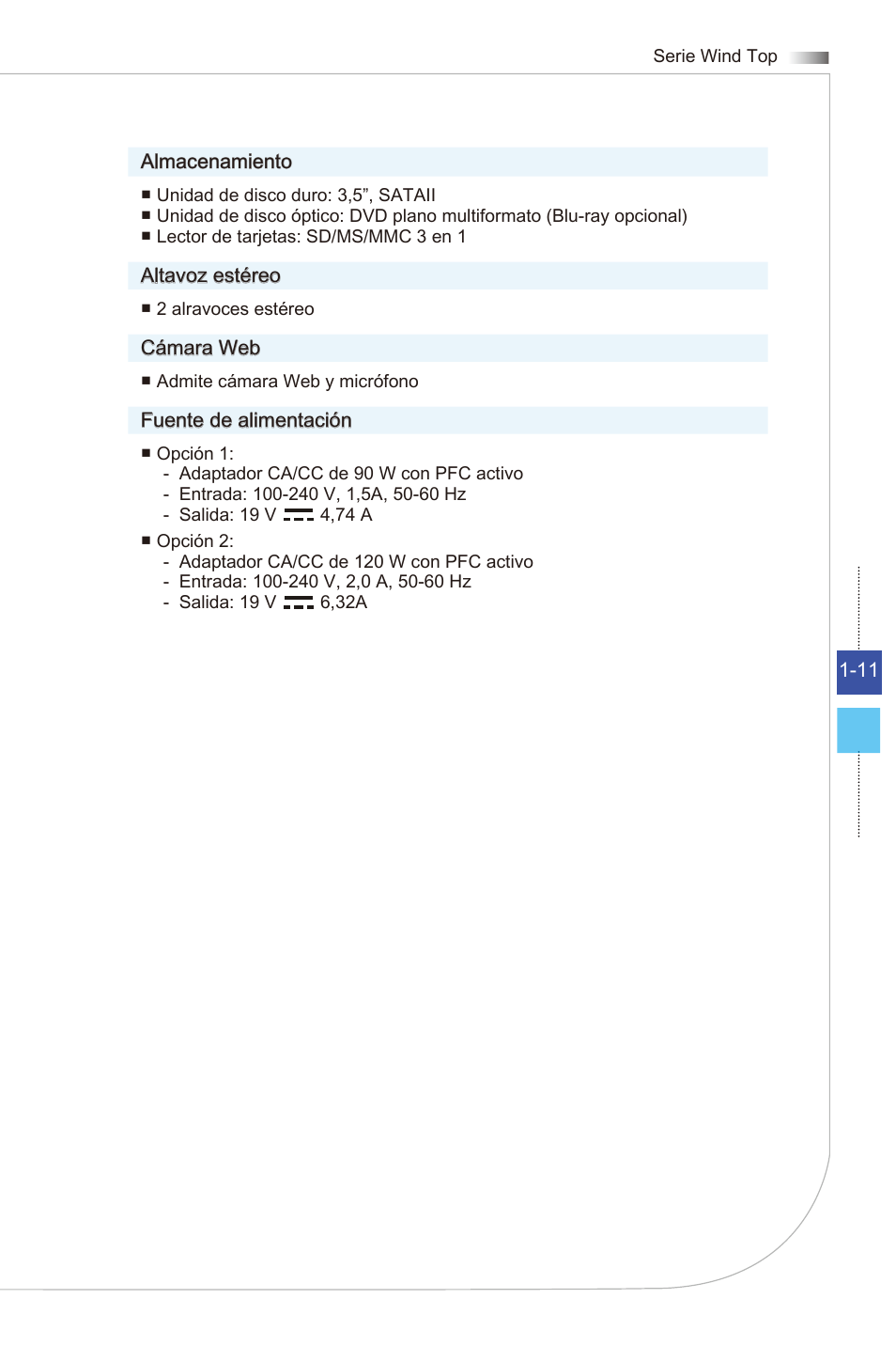 MSI WIND TOP AE2081 User Manual | Page 23 / 87
