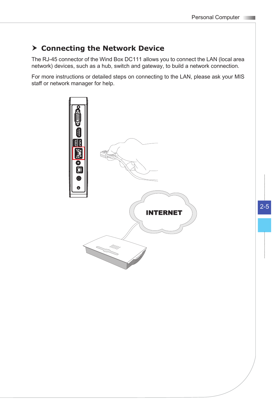 MSI WIND BOX DC111 User Manual | Page 21 / 48