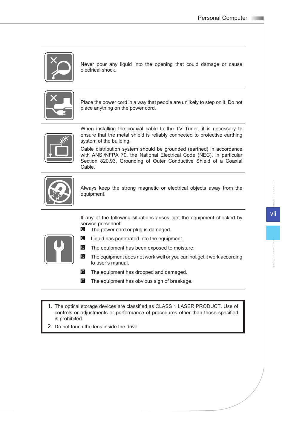 MSI WIND BOX DC111 User Manual | Page 7 / 48