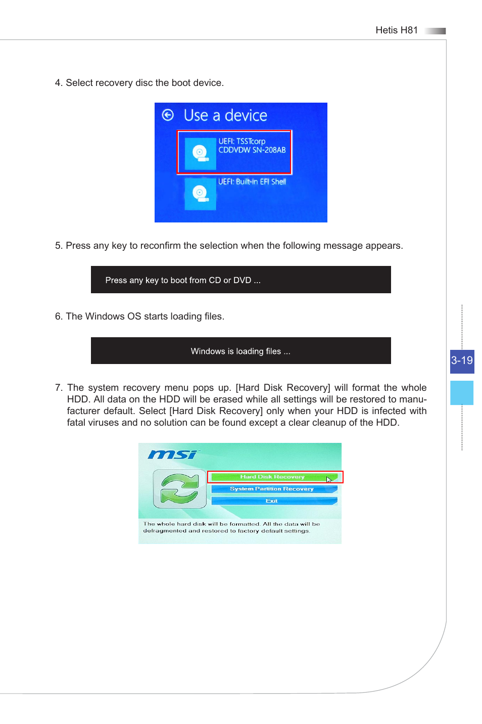 MSI HETIS H81 User Manual | Page 47 / 54