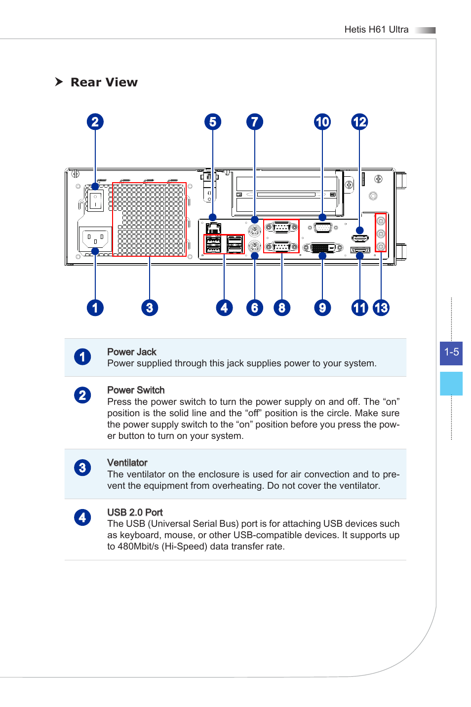 MSI HETIS H61 ULTRA User Manual | Page 17 / 46