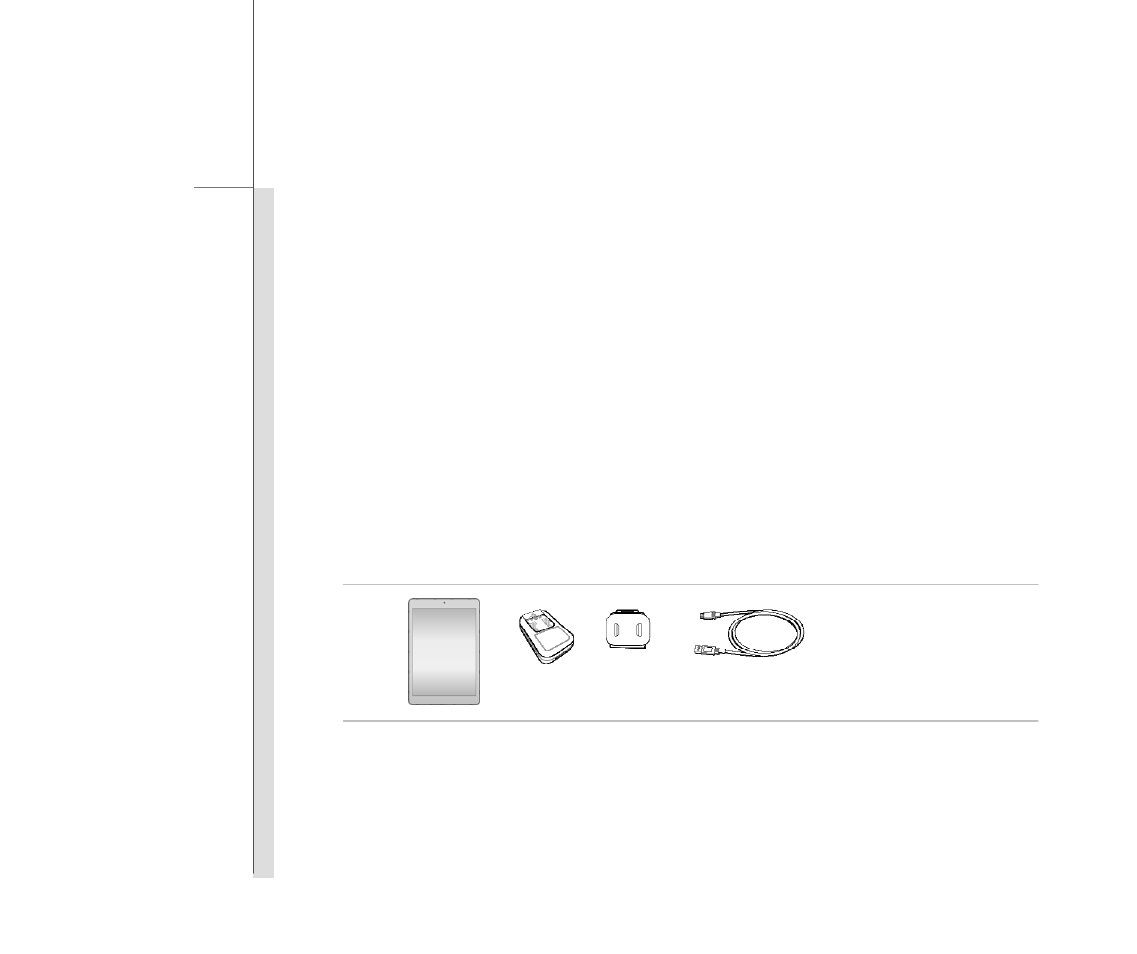 Charging your tablet pc, Connecting the ac power | MSI PRIMO 81 User Manual | Page 20 / 61