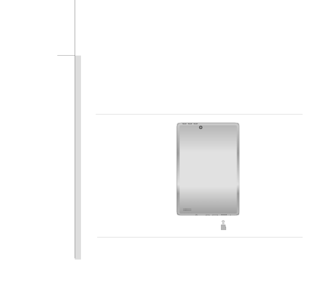 Inserting a micro-sd card to your tablet pc | MSI PRIMO 81 User Manual | Page 31 / 61