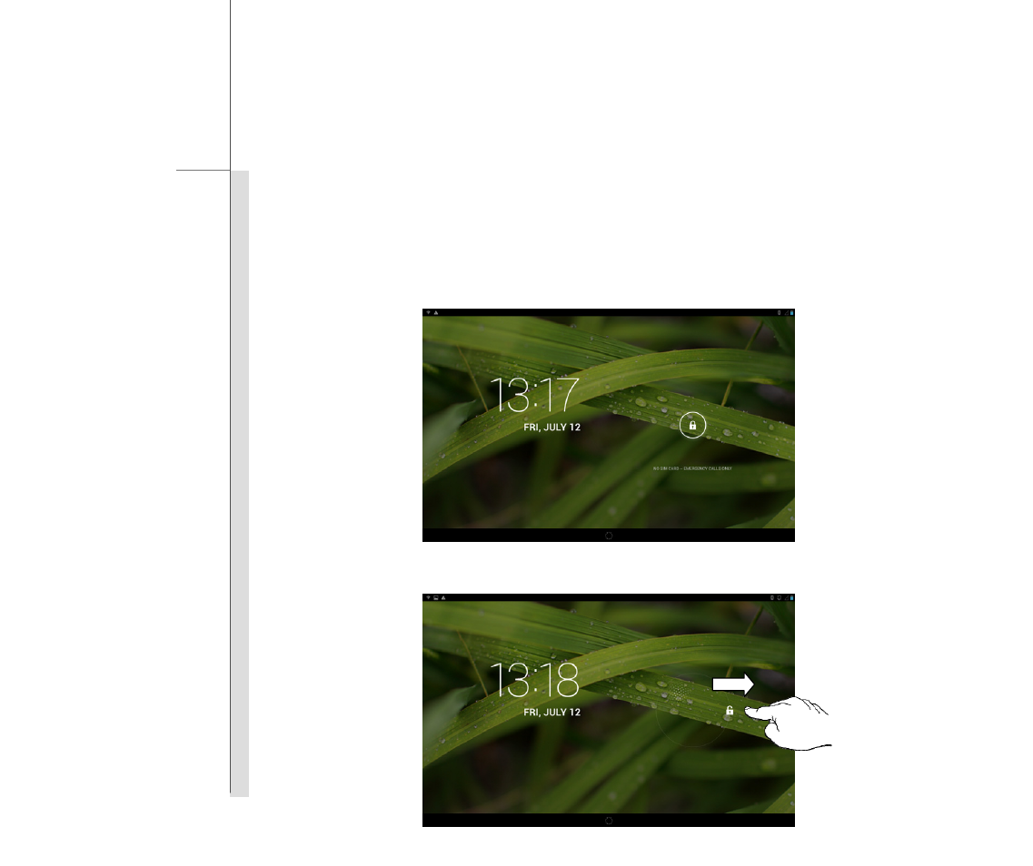 Unlocking your tablet pc | MSI PRIMO 73 User Manual | Page 29 / 60