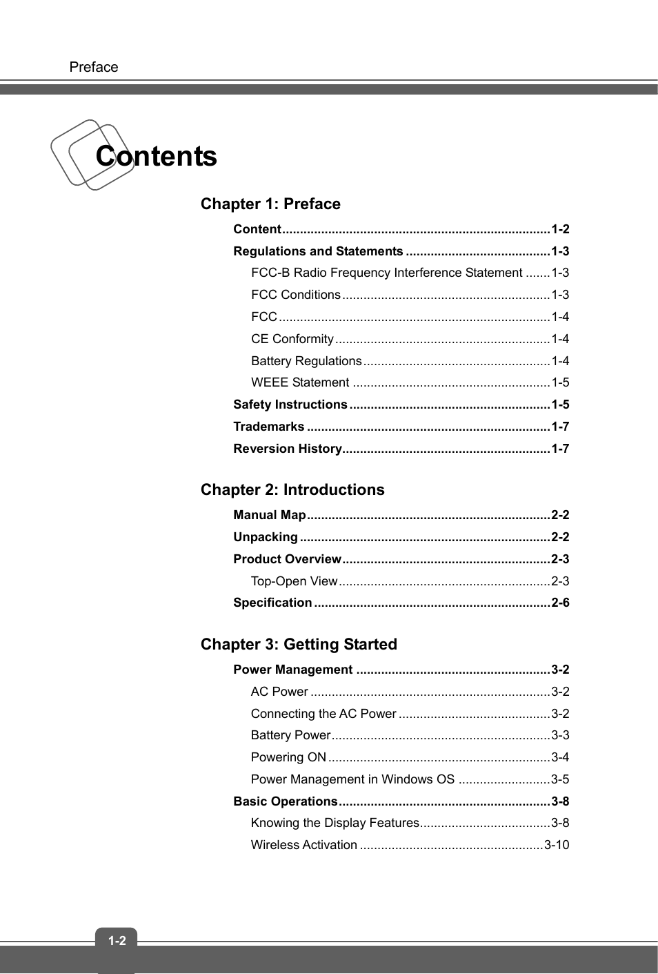 MSI S100 User Manual | Page 2 / 29