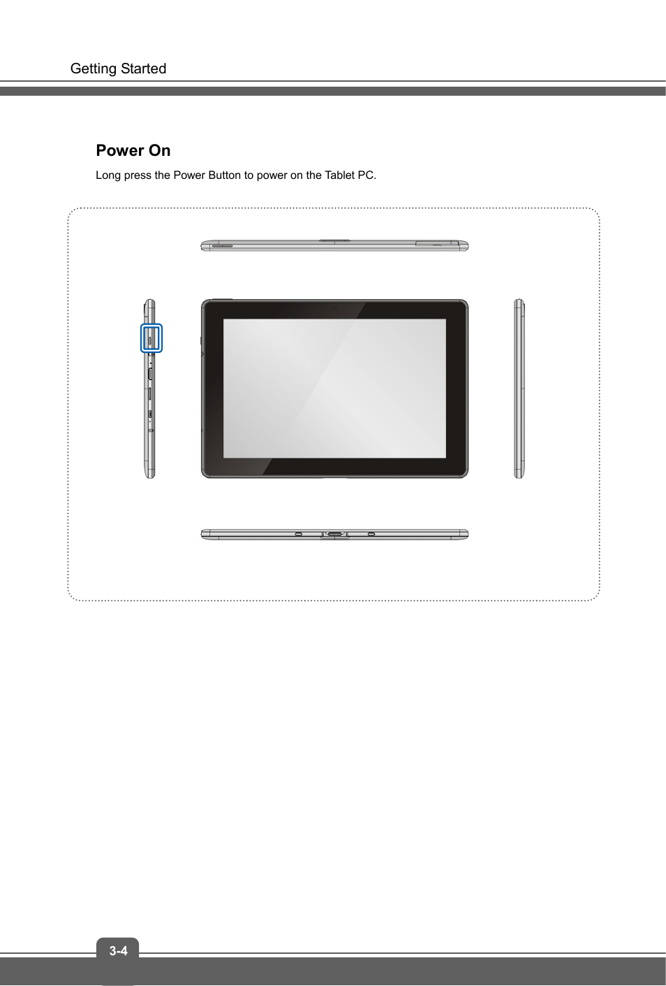 Power on | MSI S100 User Manual | Page 20 / 29