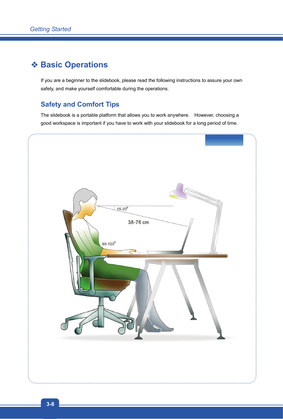 Basic operations | MSI S20 SLIDER 2 User Manual | Page 26 / 36