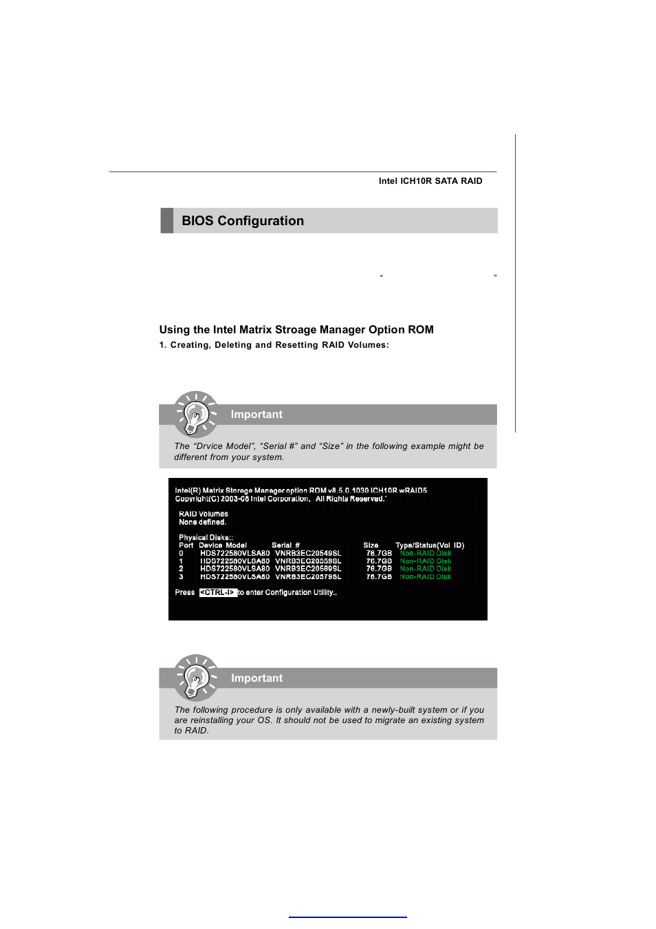Bios configuration | MSI MS-91C2 Series User Manual | Page 57 / 82