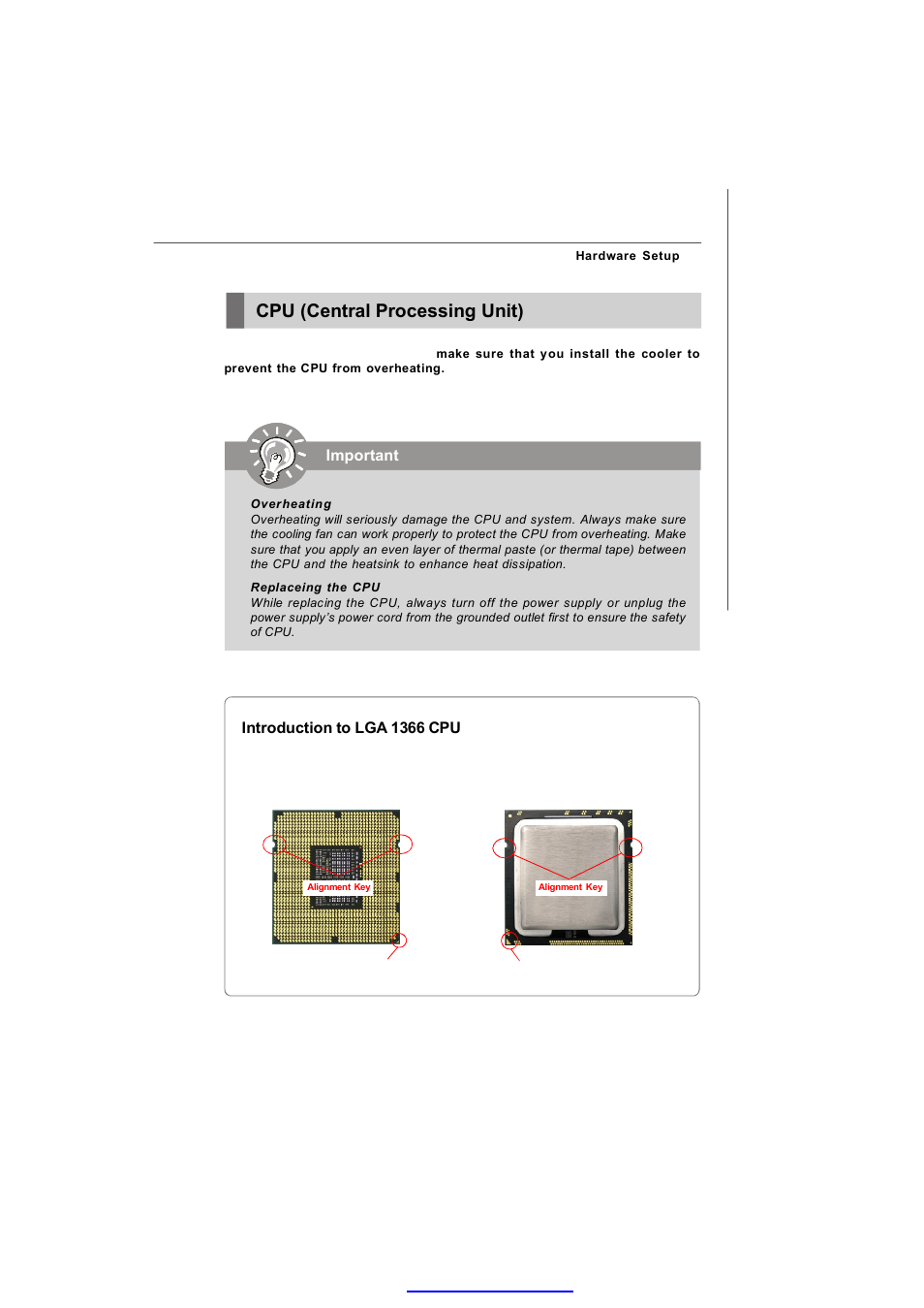 Cpu (central processing unit) | MSI MS-96C8 Series User Manual | Page 17 / 113