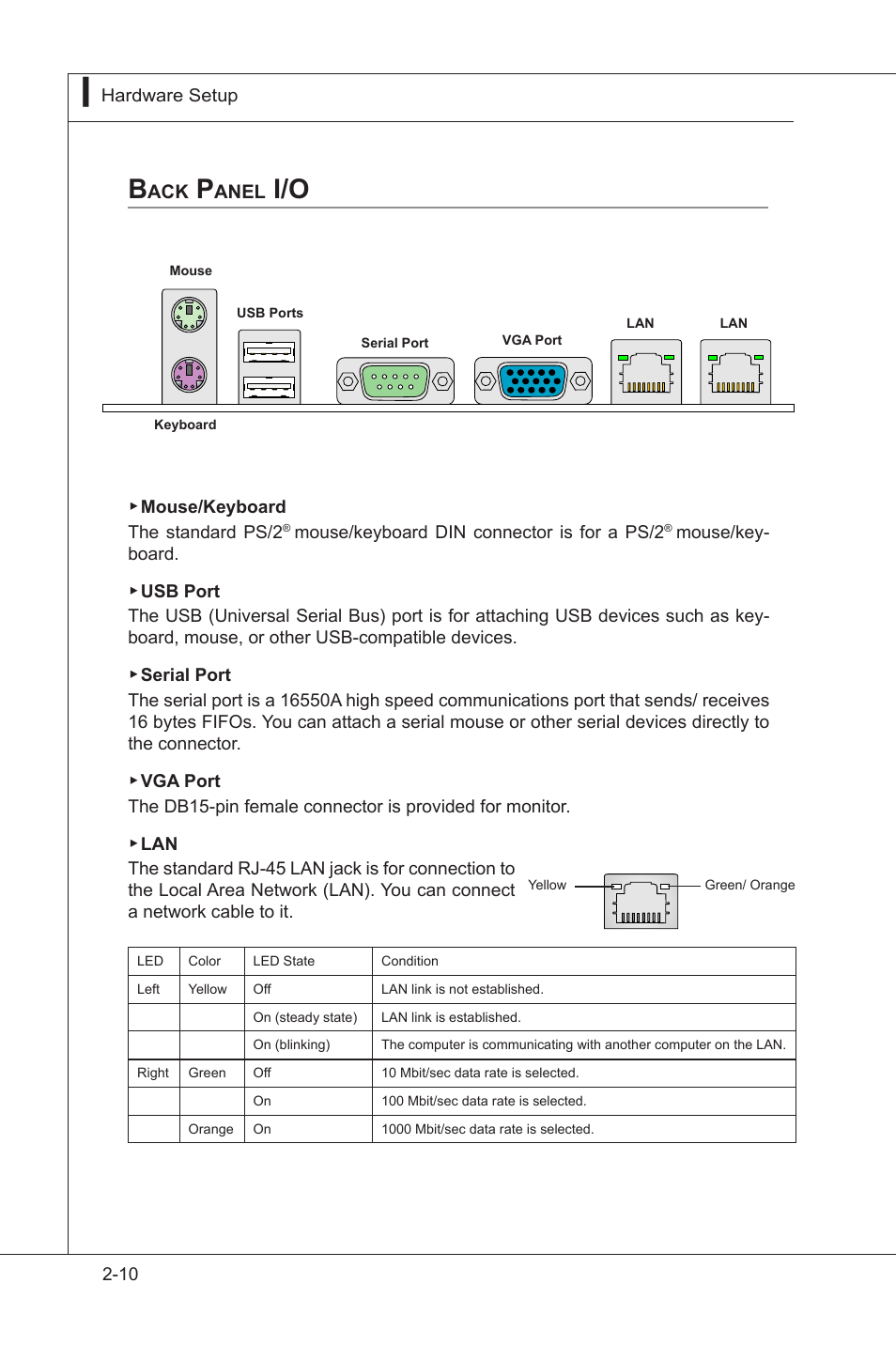 Power supply, Power supply -9 | MSI MS-96D2 User Manual | Page 24 / 51