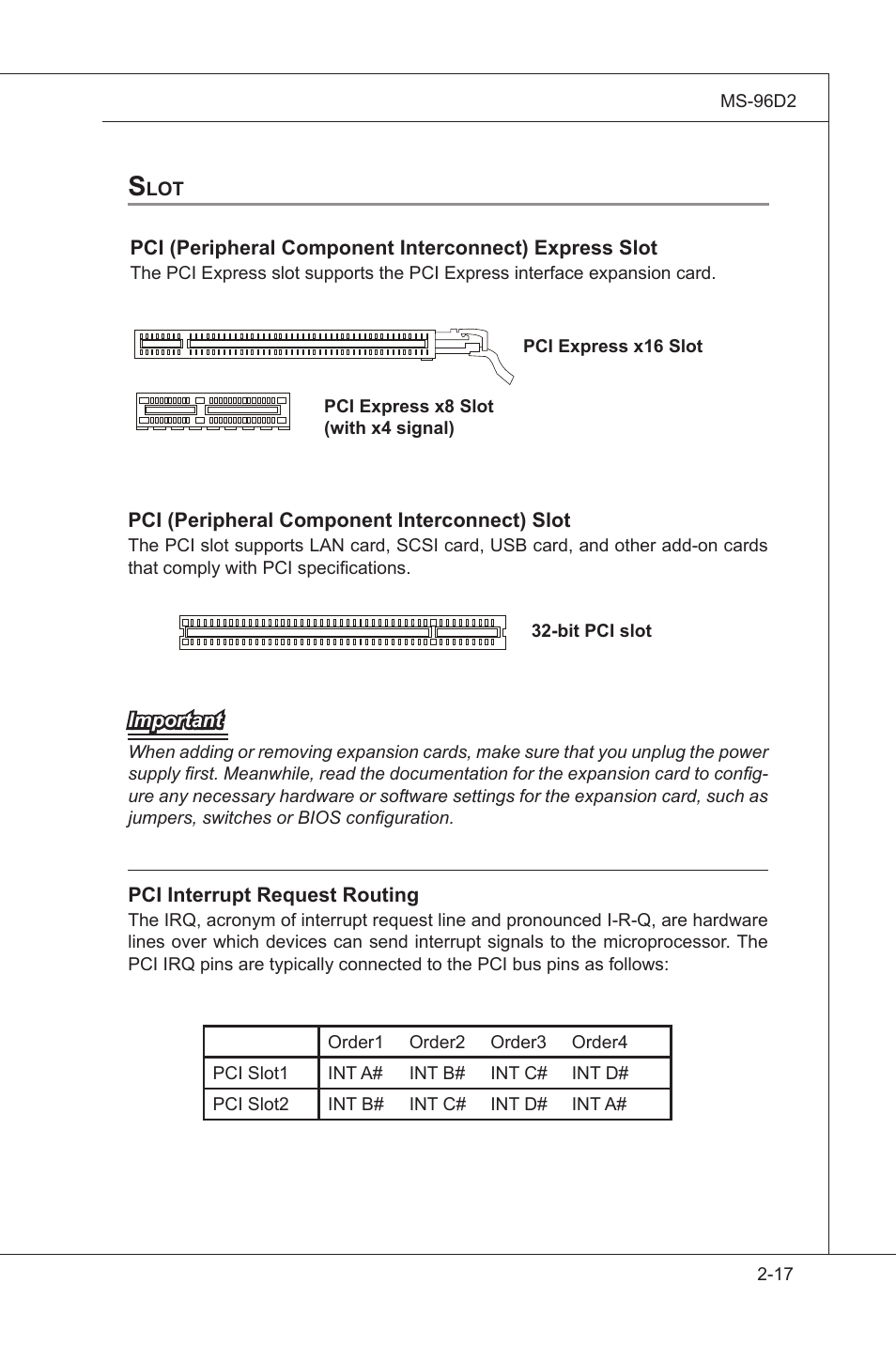 Jumper, Jumper -16 | MSI MS-96D2 User Manual | Page 31 / 51