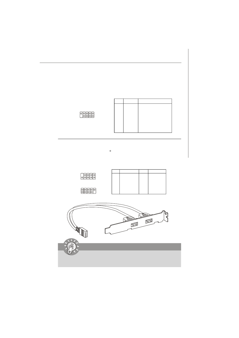 Front usb connector: jusb2, jusb3, jusb4, Important, Serial port connector: com2 | MSI MS-9656 series User Manual | Page 27 / 81