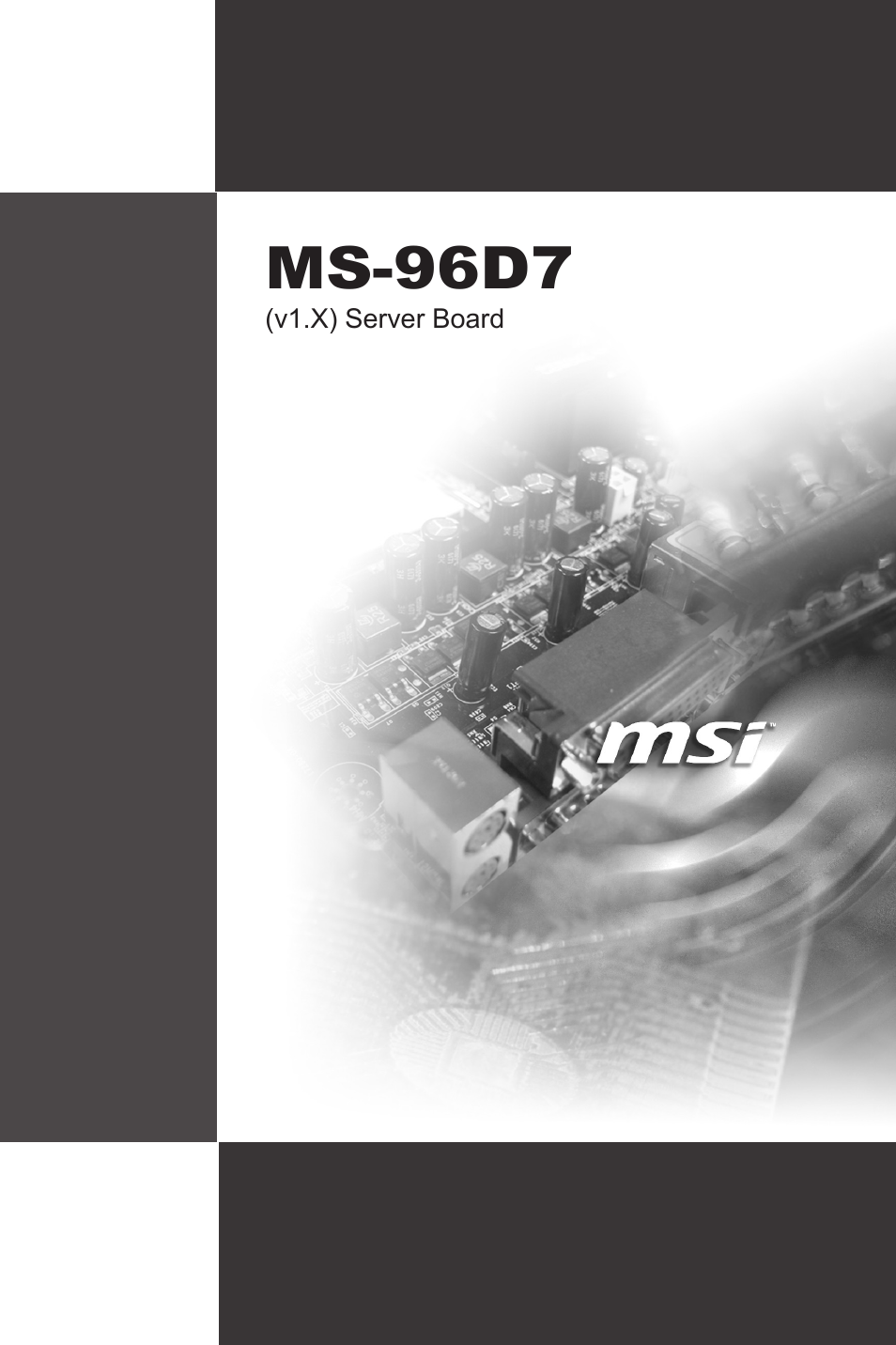 MSI MS-96D7 User Manual | 52 pages