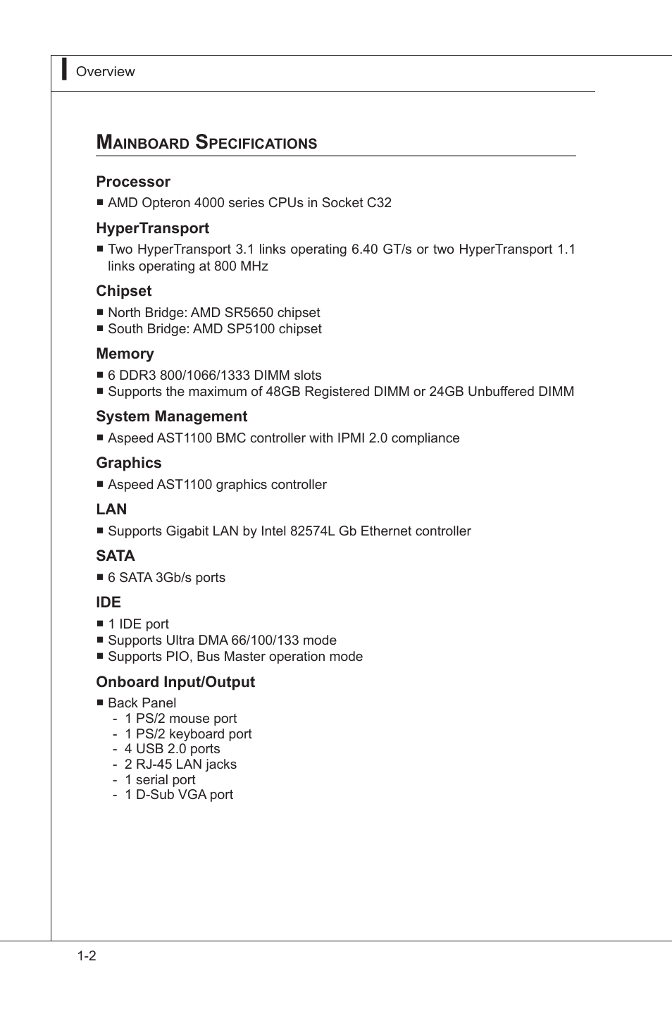 MSI MS-96D7 User Manual | Page 10 / 52