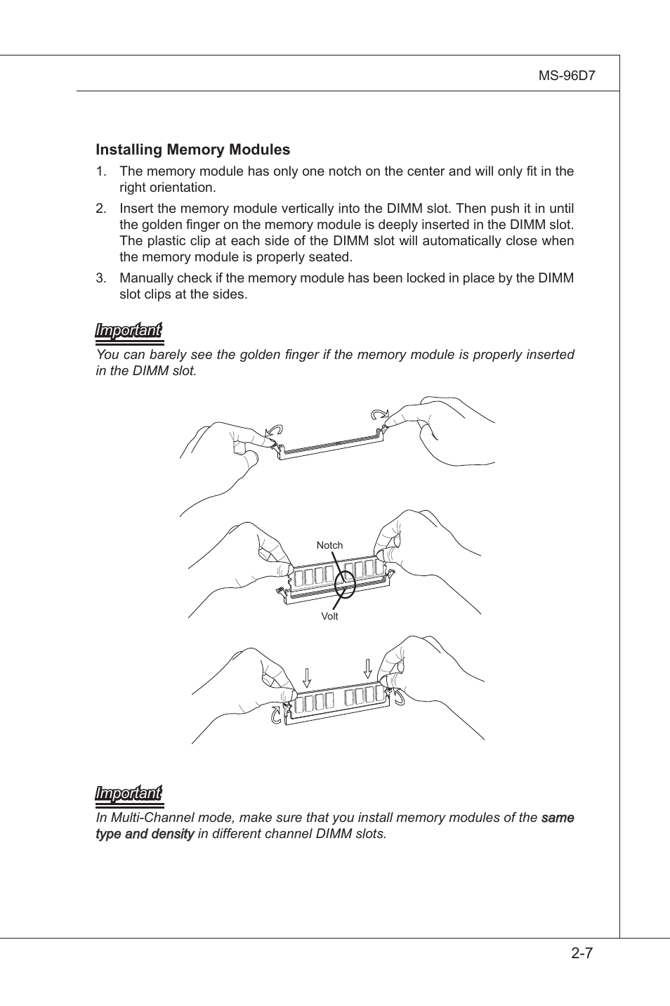 MSI MS-96D7 User Manual | Page 19 / 52
