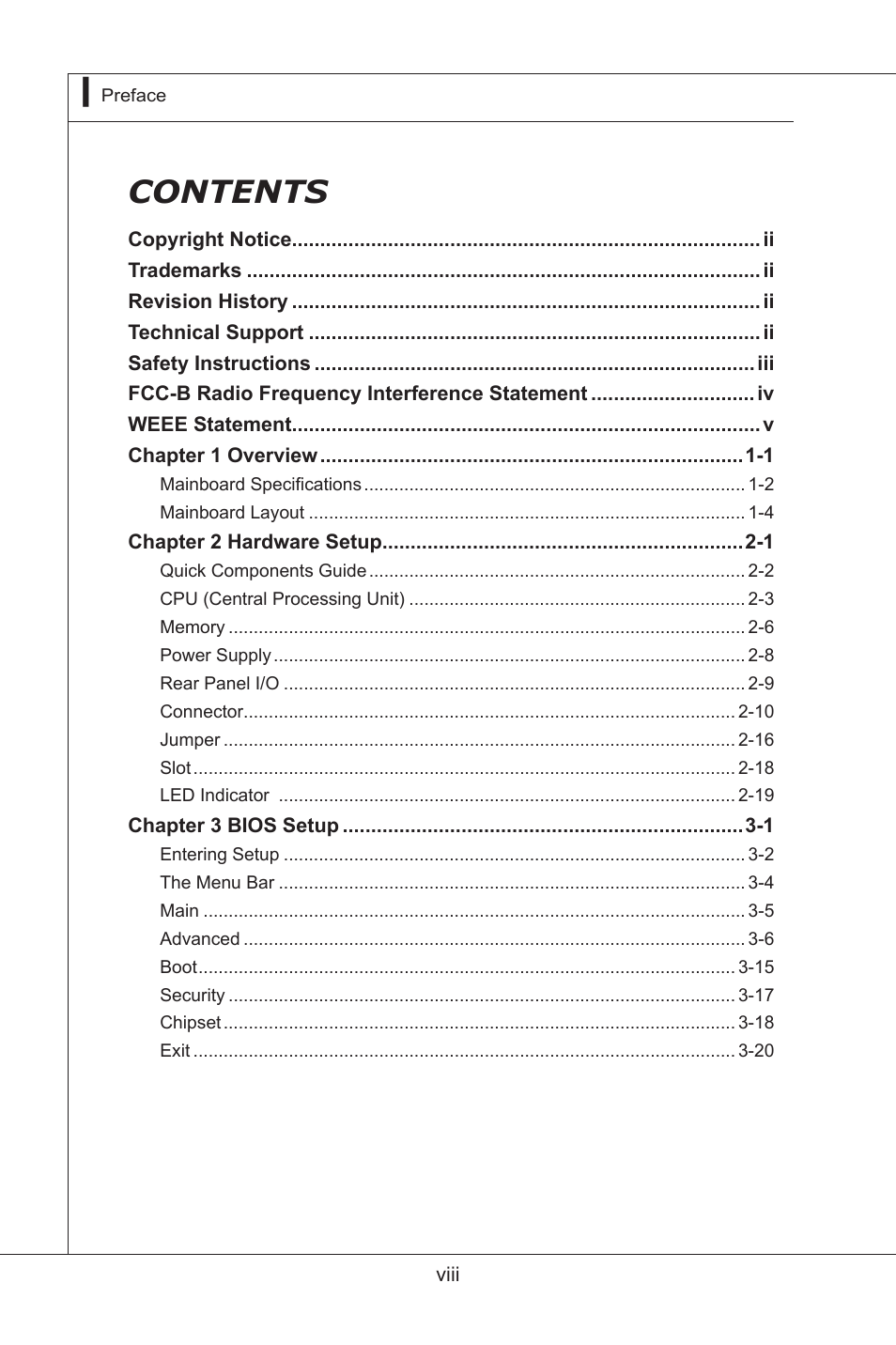 MSI MS-96D7 User Manual | Page 8 / 52