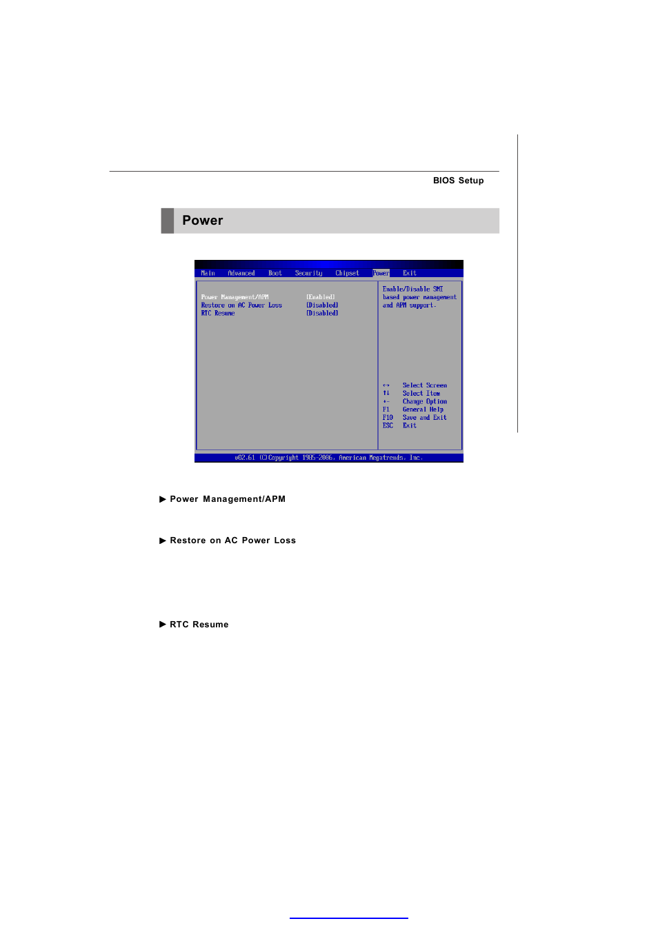 Power | MSI K9AU Speedster-A4 User Manual | Page 49 / 50