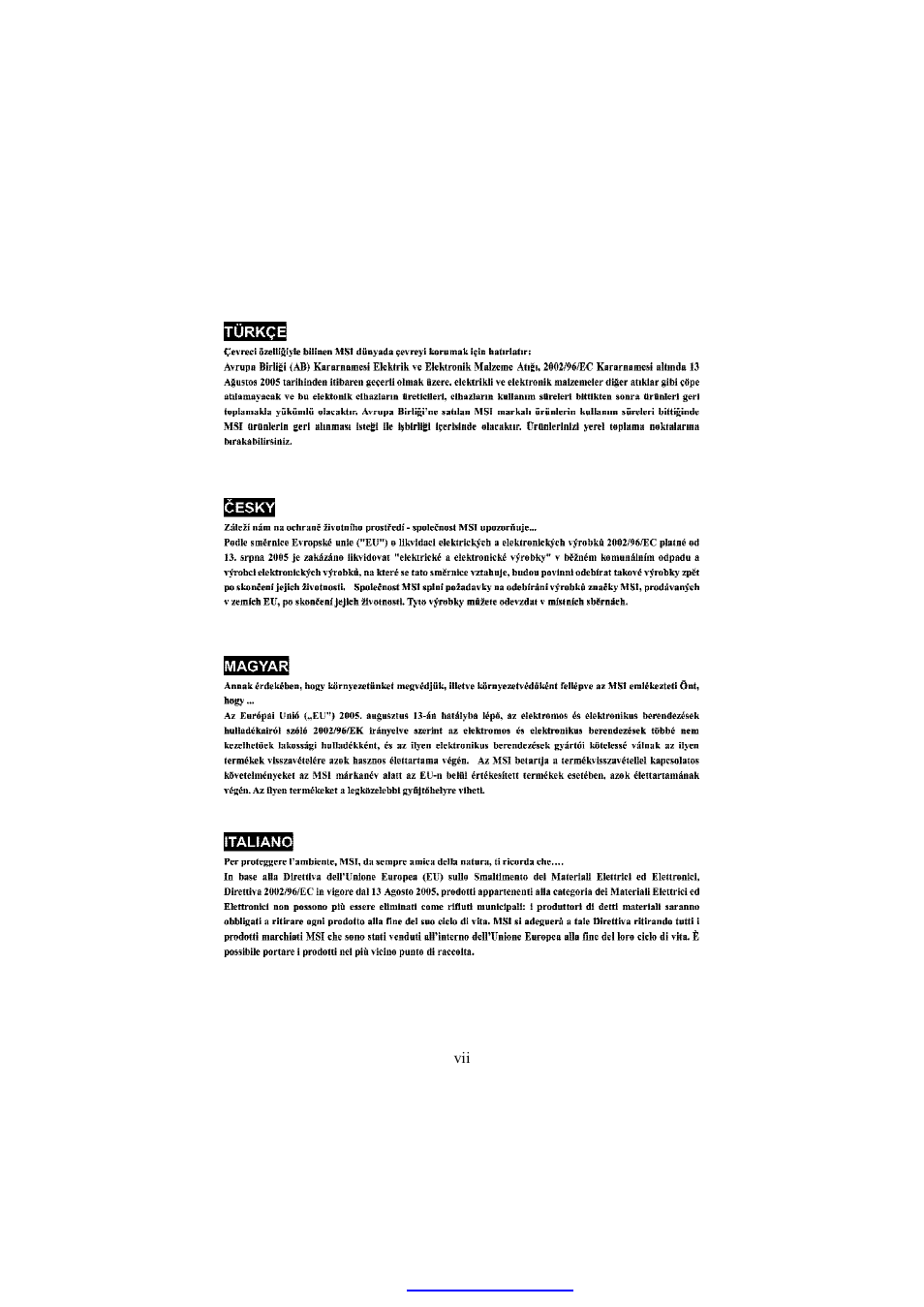 MSI K9AU Speedster-A4 User Manual | Page 7 / 50