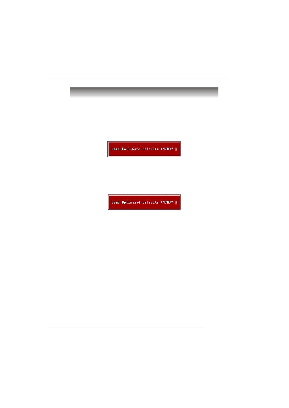 Load fail-safe/optimized defaults | MSI K8T Master2-FAR7 User Manual | Page 65 / 97