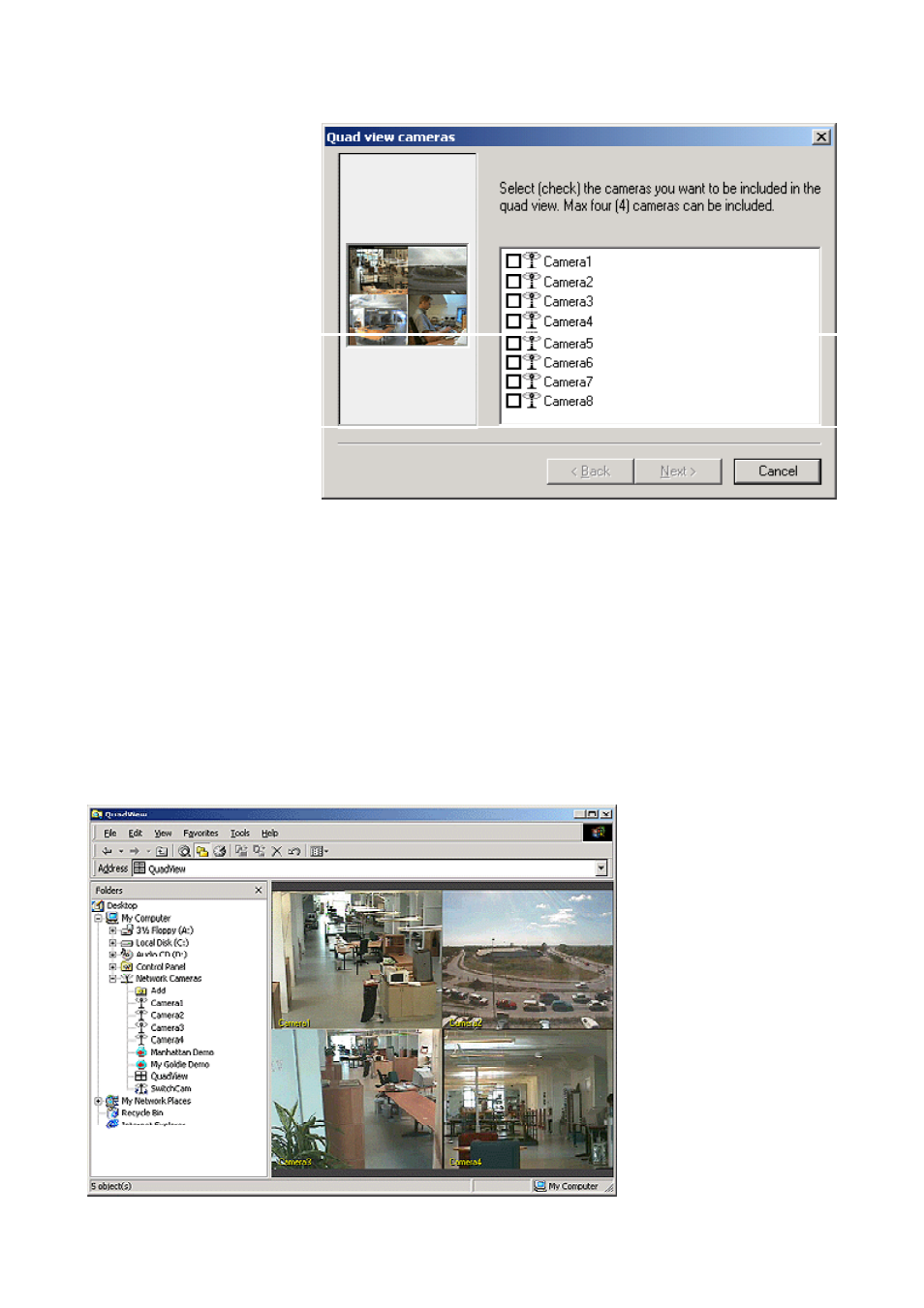 Adding a quad view object | axis international marketing ACE User Manual | Page 8 / 15