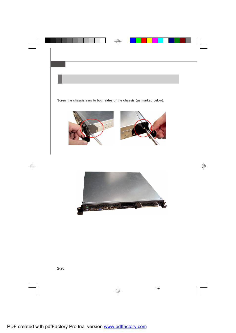 Rack mounting | MSI PM-104 User Manual | Page 42 / 82