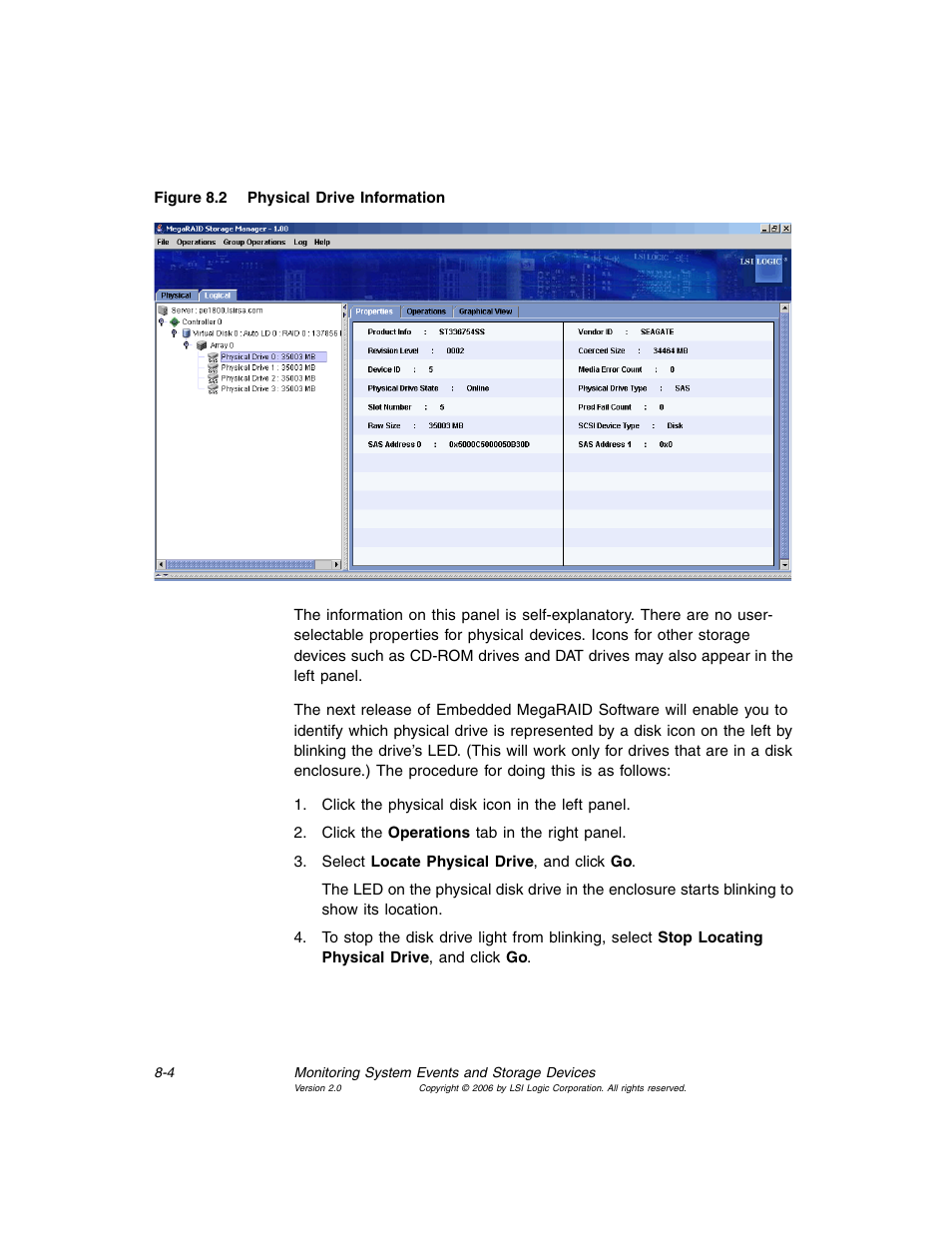 Physical drive information, Figure 8.2 | MSI X2-109 v1 User Manual | Page 112 / 132