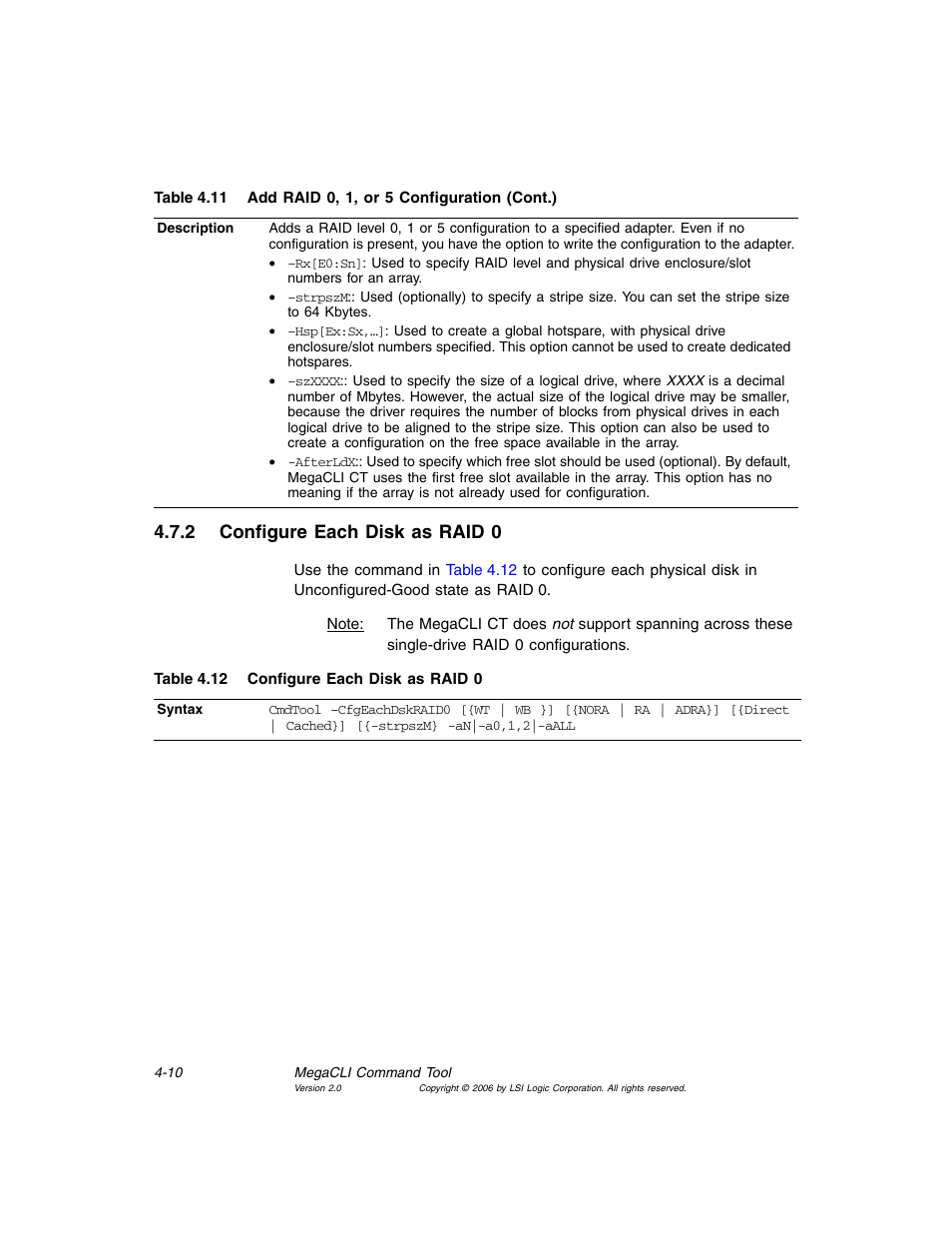 2 configure each disk as raid 0, Configure each disk as raid 0 | MSI X2-109 v1 User Manual | Page 62 / 132