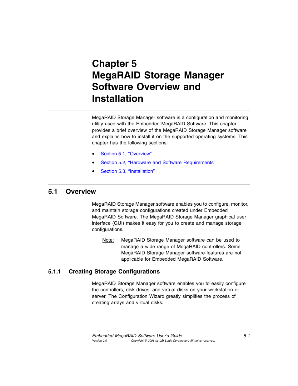 1 overview, 1 creating storage configurations, Overview | Creating storage configurations | MSI X2-109 v1 User Manual | Page 75 / 132
