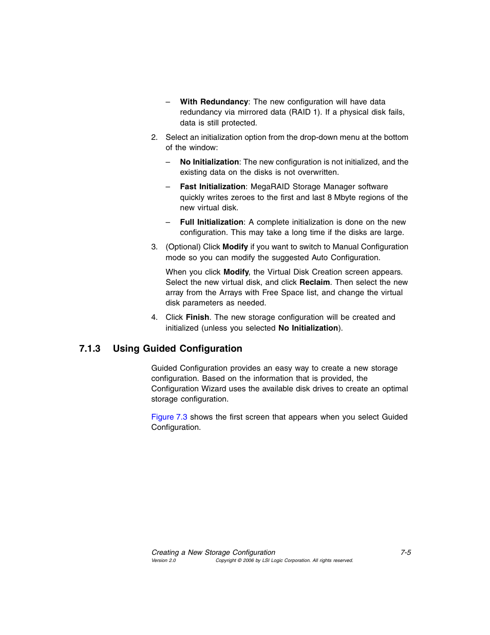 3 using guided configuration, Using guided configuration, Section 7.1.3, “using guided configuration | MSI X2-109 v1 User Manual | Page 95 / 132