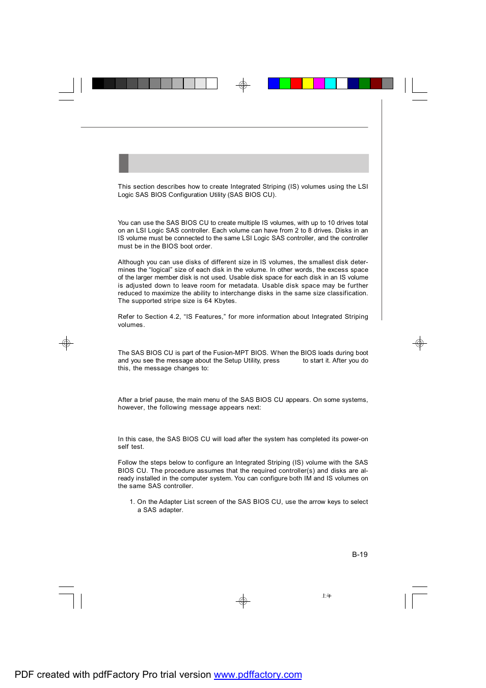 Creating integrated striping volumes | MSI X2-109 v2 User Manual | Page 121 / 125