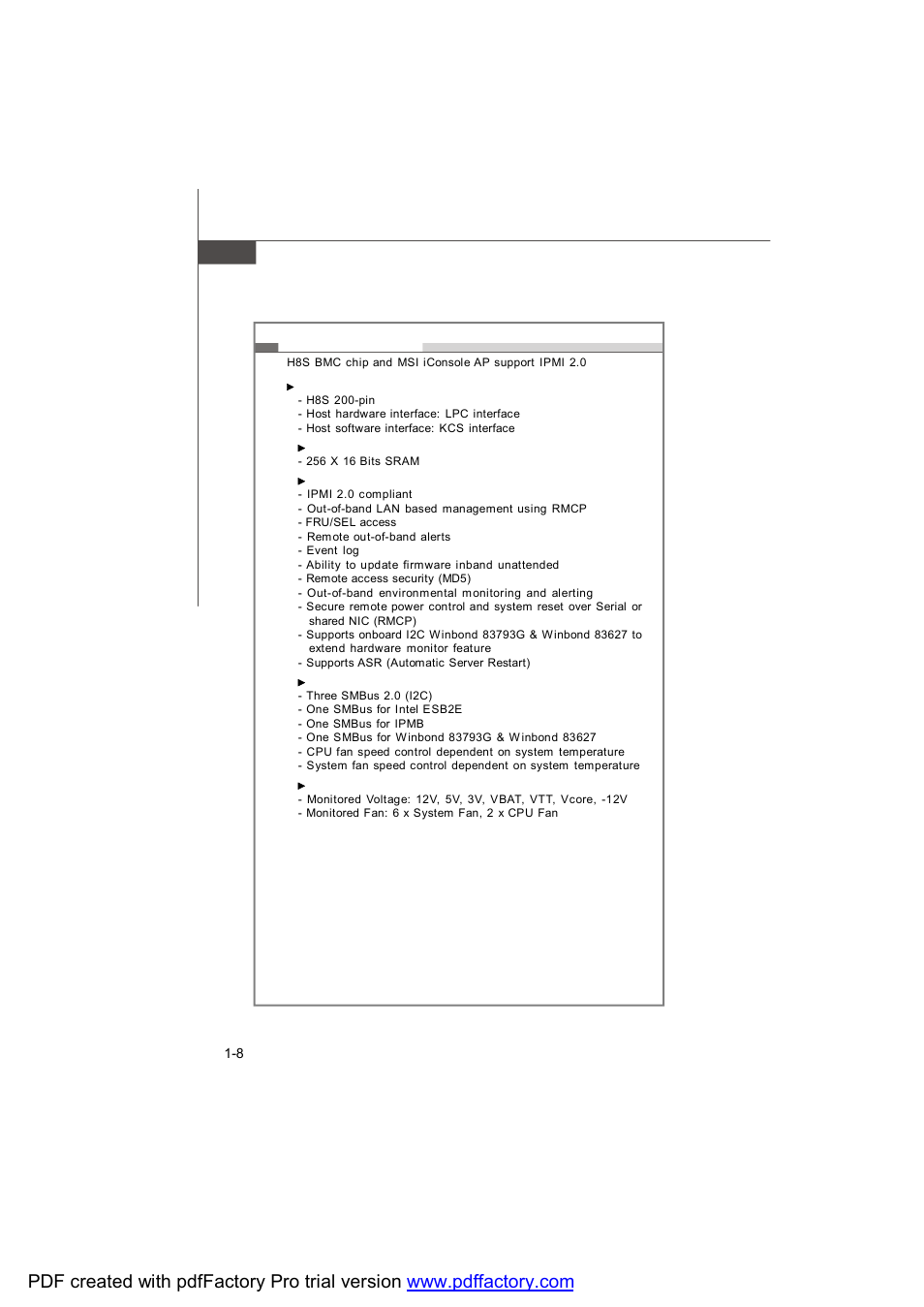 MSI X2-109 v2 User Manual | Page 18 / 125