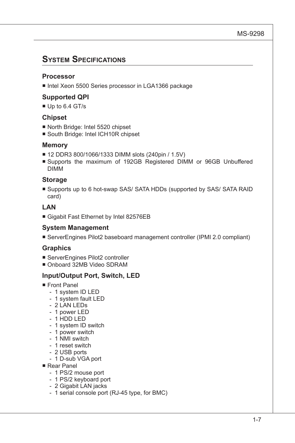 MSI MS-95S6 User Manual | Page 17 / 77