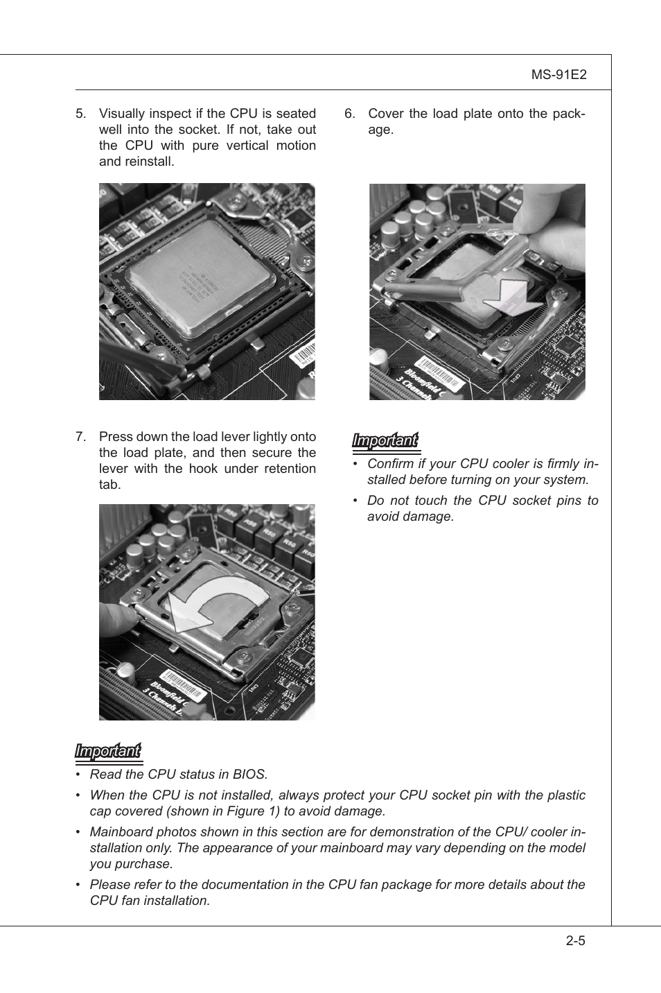 MSI MS-91E2 User Manual | Page 23 / 53