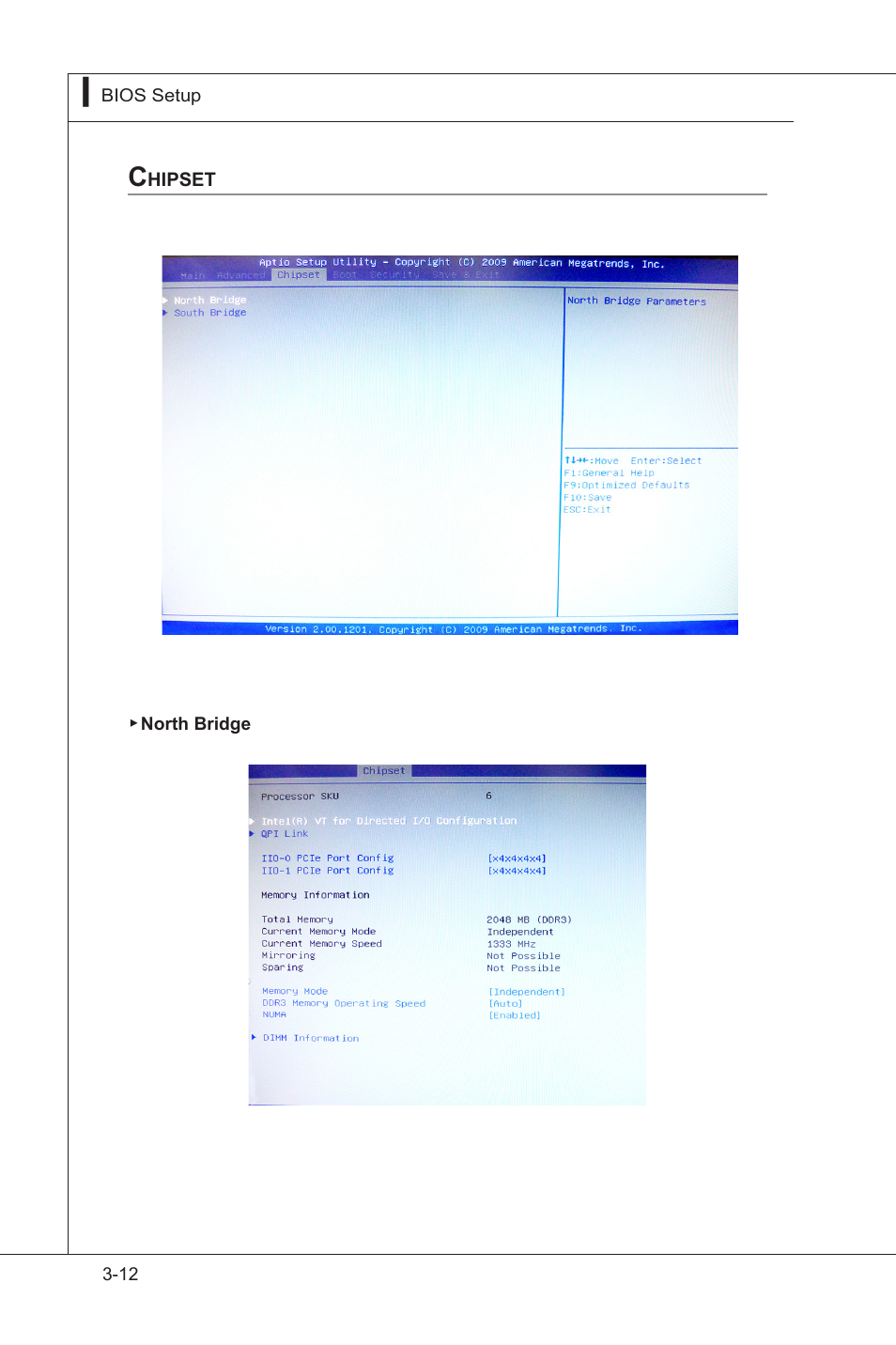 H/w monitor, Chpset -12 | MSI MS-91E2 User Manual | Page 46 / 53