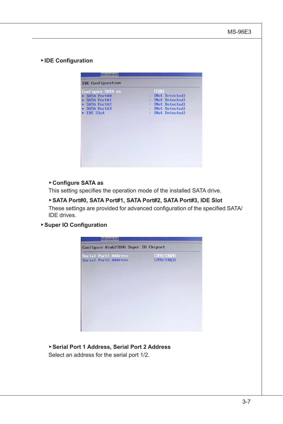 MSI MS-96E3 User Manual | Page 45 / 54
