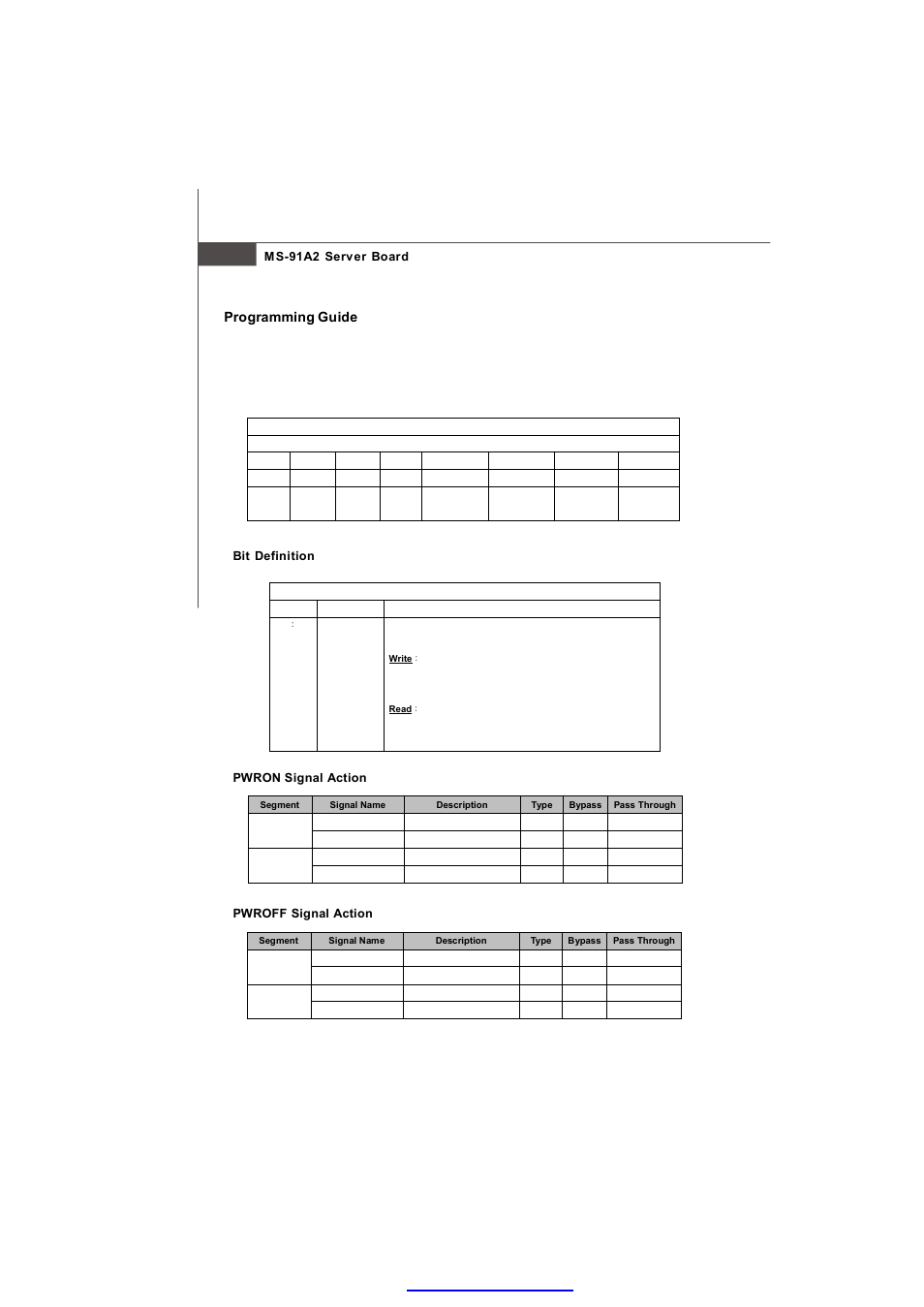 Programming guide | MSI 3200 Network User Manual | Page 28 / 60