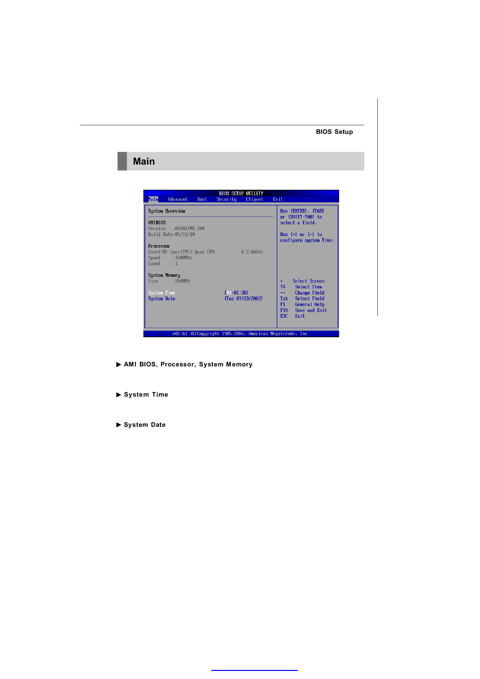 Main | MSI 3200 Network User Manual | Page 45 / 60