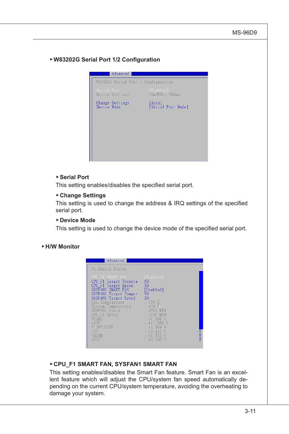 MSI MS-96D9 User Manual | Page 55 / 64