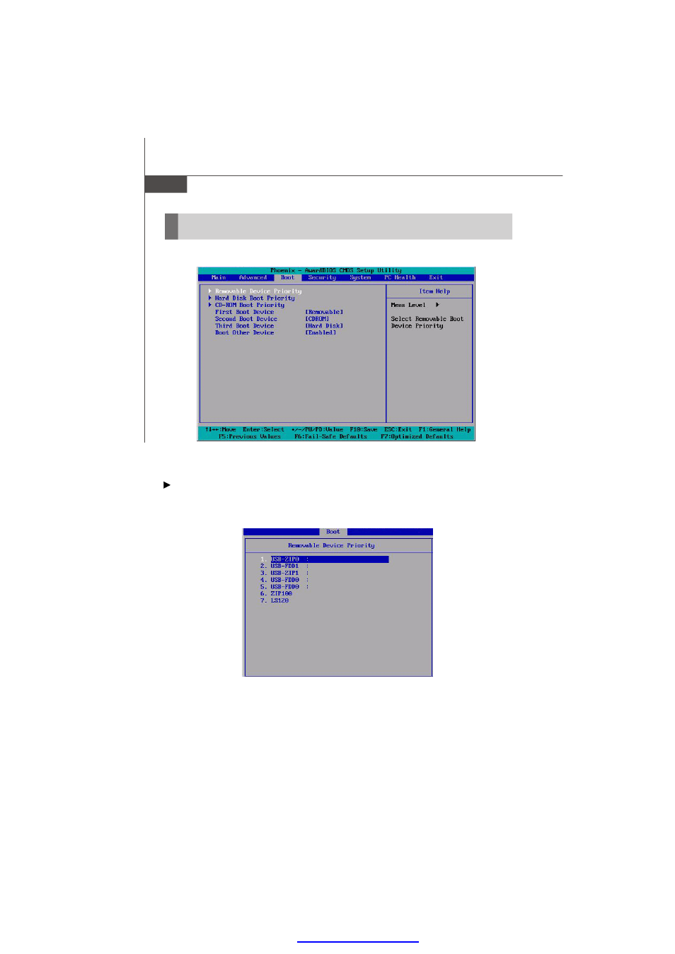 Boot | MSI Keeper 945GME V2.1 User Manual | Page 56 / 62