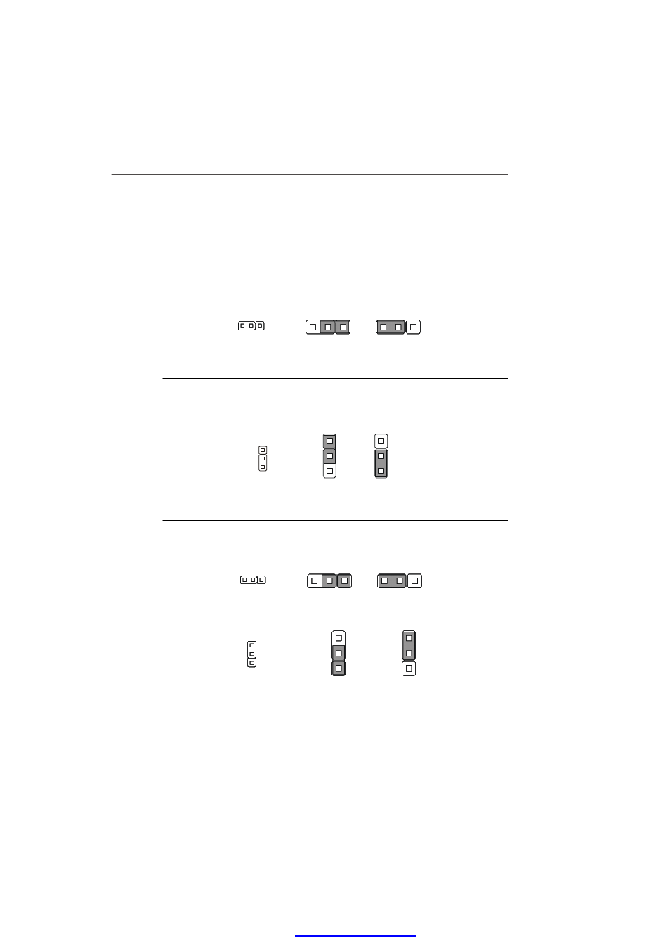 Jcf_sel & jcfv_sel at/atx power select jumper: j5, Gmch voltage jumper: j2 | MSI Keeper 945GME V2.0 User Manual | Page 37 / 62