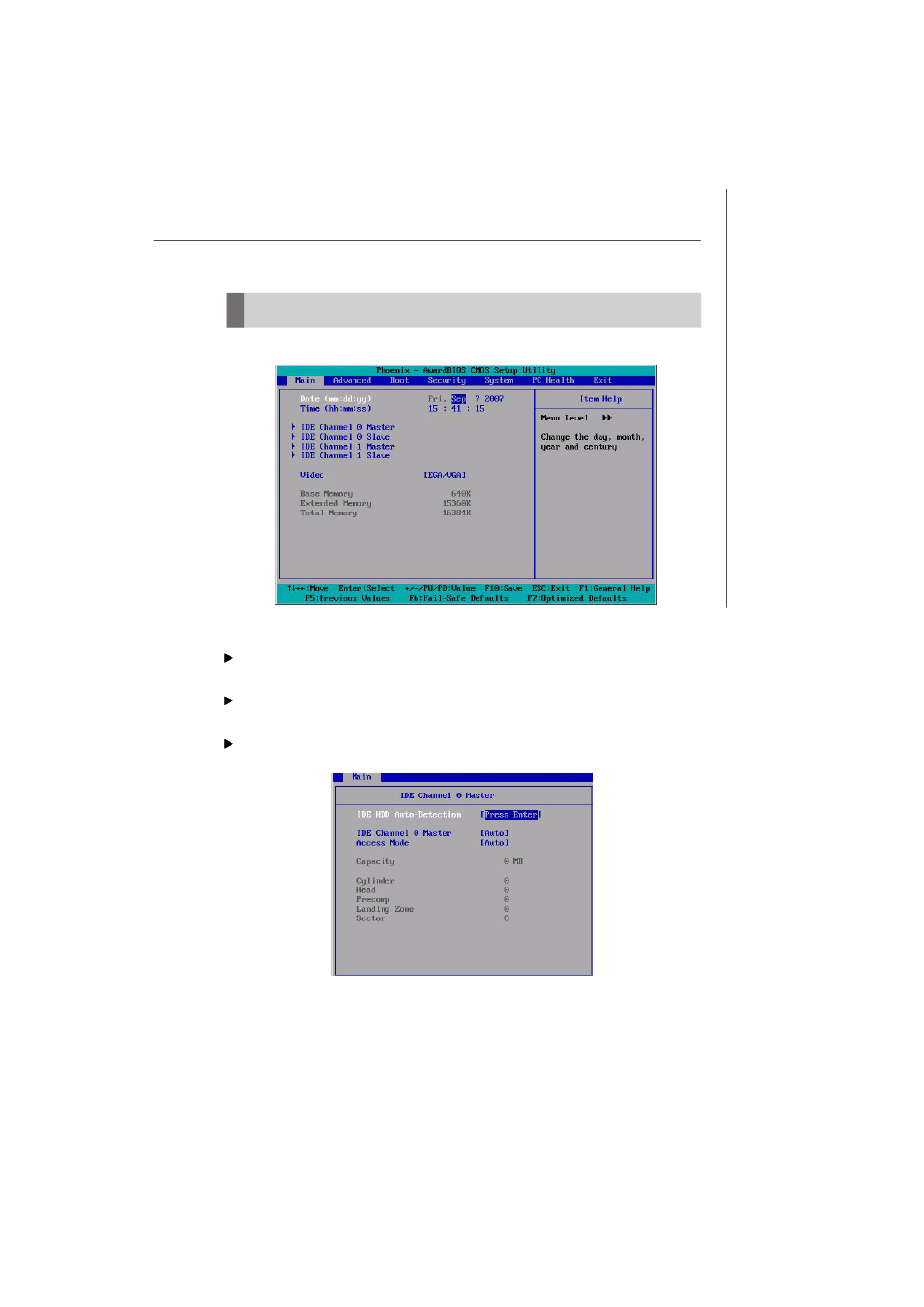 Main | MSI Keeper 945GME V2.0 User Manual | Page 43 / 62