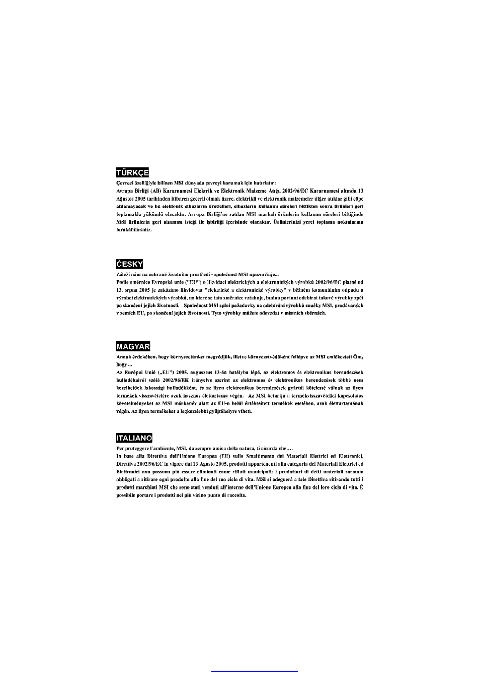 MSI 945GC Networks User Manual | Page 7 / 58