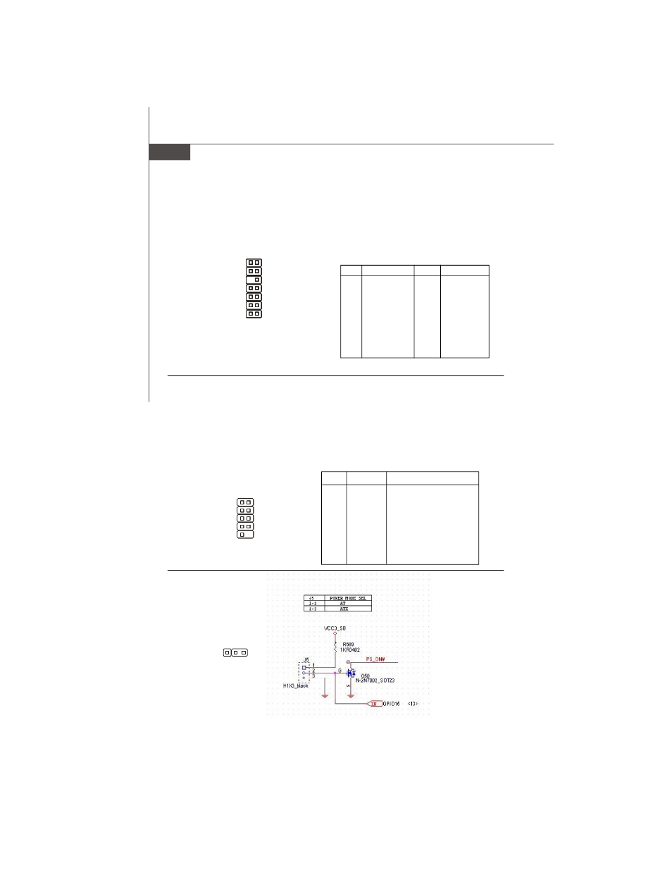 Serial port connector: com0, Fwh/lpc debugging pin header: jlpc1, Power select: j5 | MSI Keeper 945GM V1.0 User Manual | Page 29 / 40