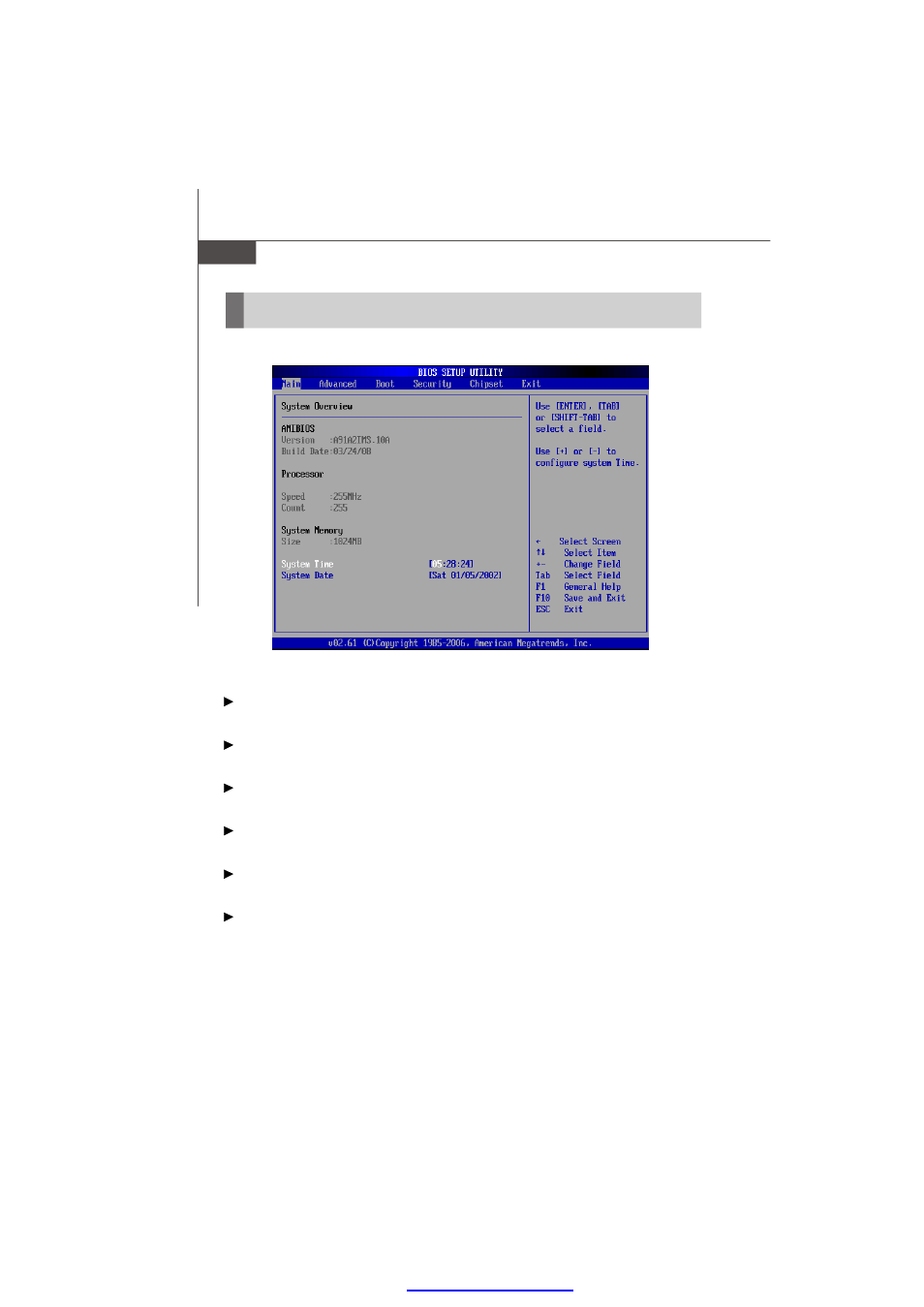 The menu bar | MSI P1-109N-L70 User Manual | Page 54 / 71