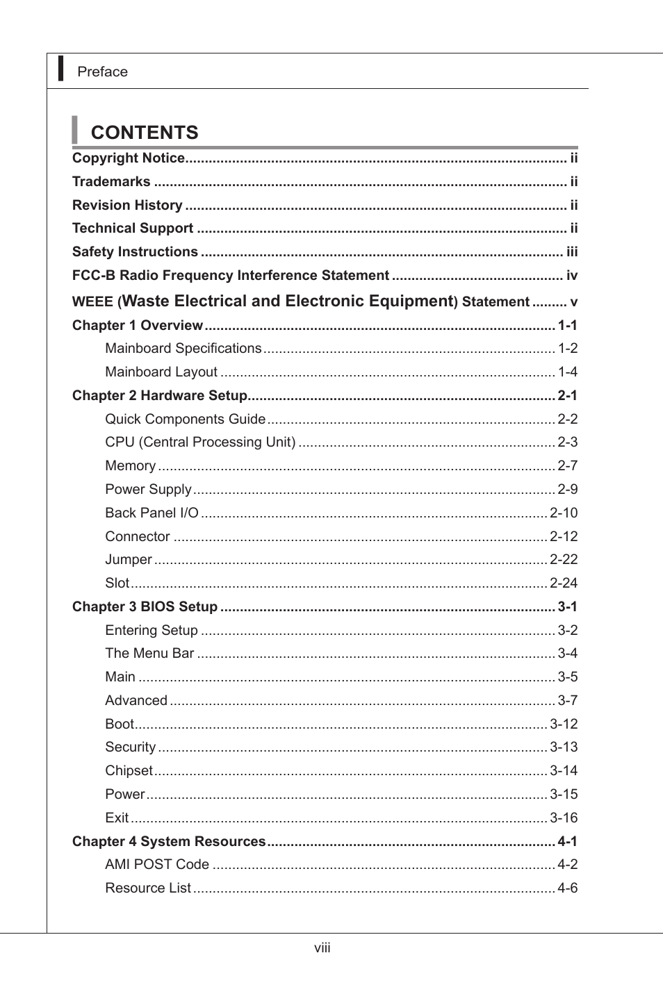 MSI IA-Q45 User Manual | Page 8 / 61