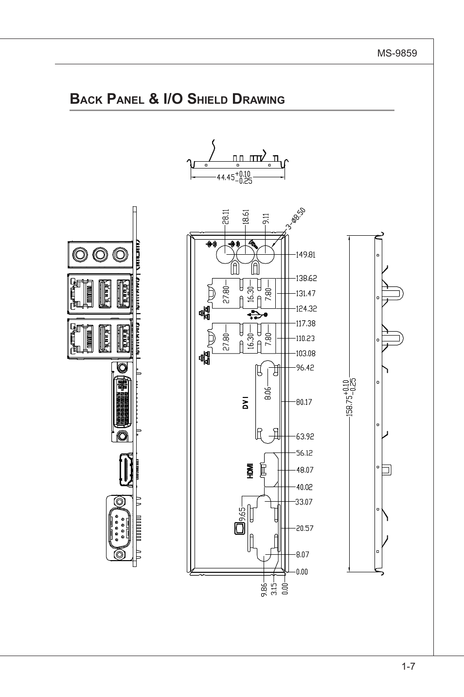 I/o s | MSI IM-GS45-D User Manual | Page 17 / 66