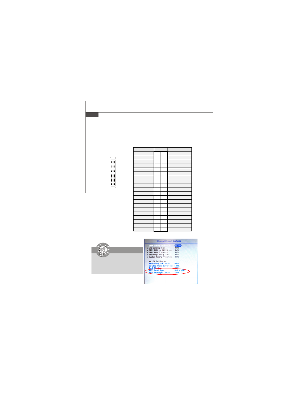 Lvds flat panel connector: jlvds1 | MSI Fuzzy 945GME2 V1.0 User Manual | Page 30 / 54