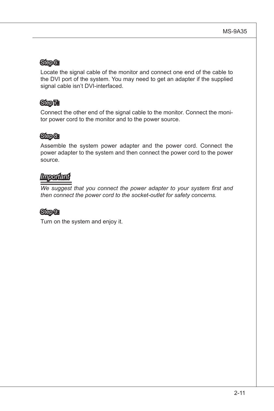 MSI MS-9A35 (WindBOX III) User Manual | Page 27 / 44